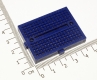 Плата для макетирования электрических схем без пайки (BreadBoard, SYB-170, синяя, 35*47мм)