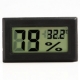 Цифровой LCD гигрометр - термометр 10%RH ~ 99%RH, -50°C + 70°С (черный)