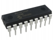 PIC16F628A-I/P, микроконтроллер 8-Бит, PIC, 20МГц, 3.5КБ (2Кx14) Flash, 16 I/O (DIP18)