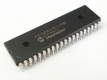 PIC16F877A-I/P, микроконтроллер 8-Бит, PIC, 20МГц, 14КБ (8Кx14) Flash, 33 I/O (DIP40)