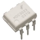 MOC3023, оптопара с симисторным выходом 400В, переключение в любой момент времени (DIP-6)