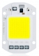 Сверхяркий COB светодиод 50 Вт белый цвет 6000-6500К 4000-4500 Lm 220-240В AC