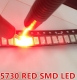 Светодиод SMD 5730 красный 620-625нм 2.0-2.6В 60-150мА