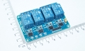 Модуль реле 4-х канальный для Arduino (с оптронной изоляцией 12В, (low level trigger, реле SONGLE)