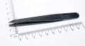 Пинцет 93307 ESD, острый, черный, антистатический пинцет из пластмассы, 11,5 см