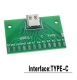 Переходник USB Type C - DIP 12pin шаг 2,54мм, размер 40*25мм